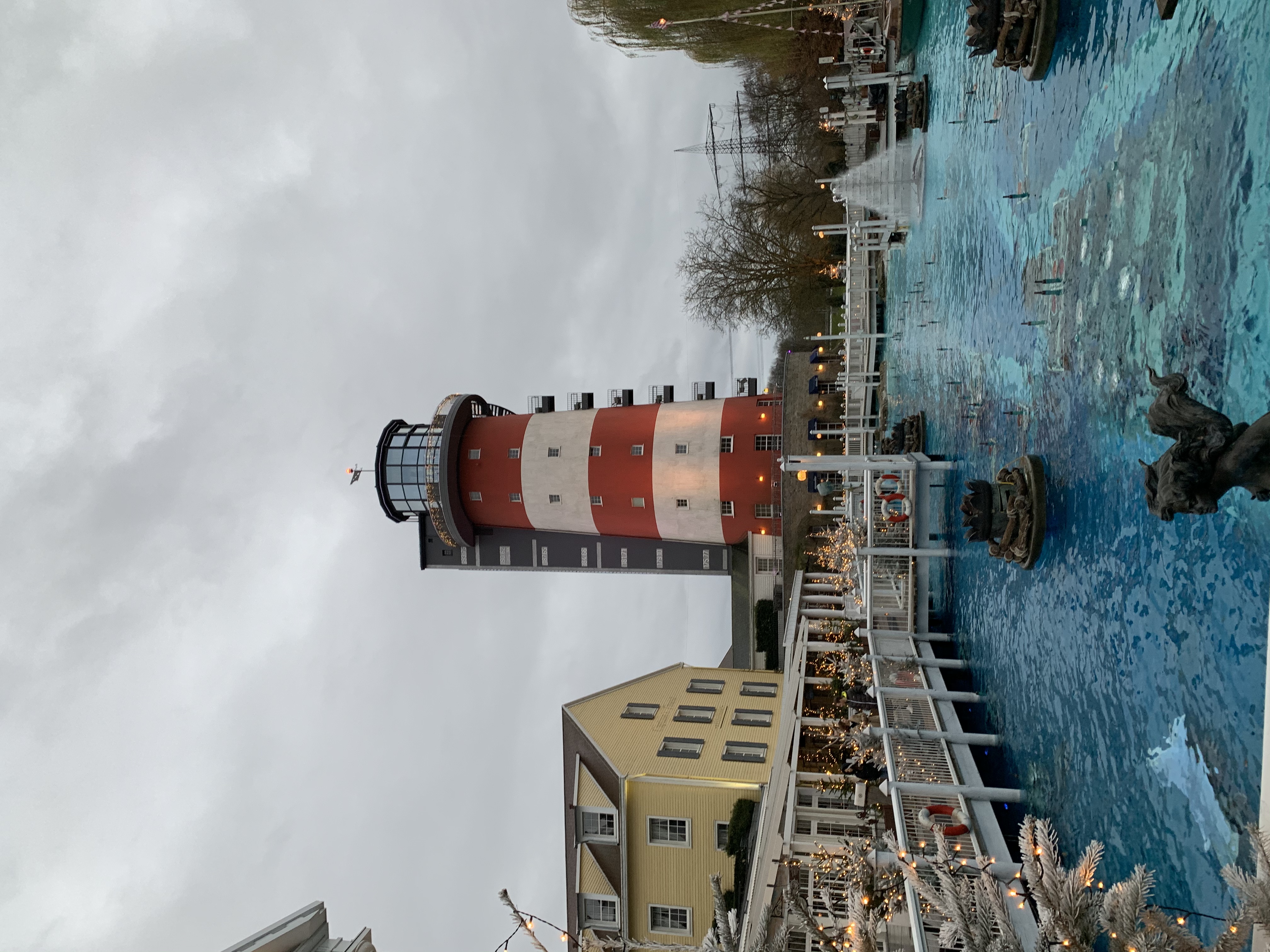 Phare hôtel Bell Rock Noël