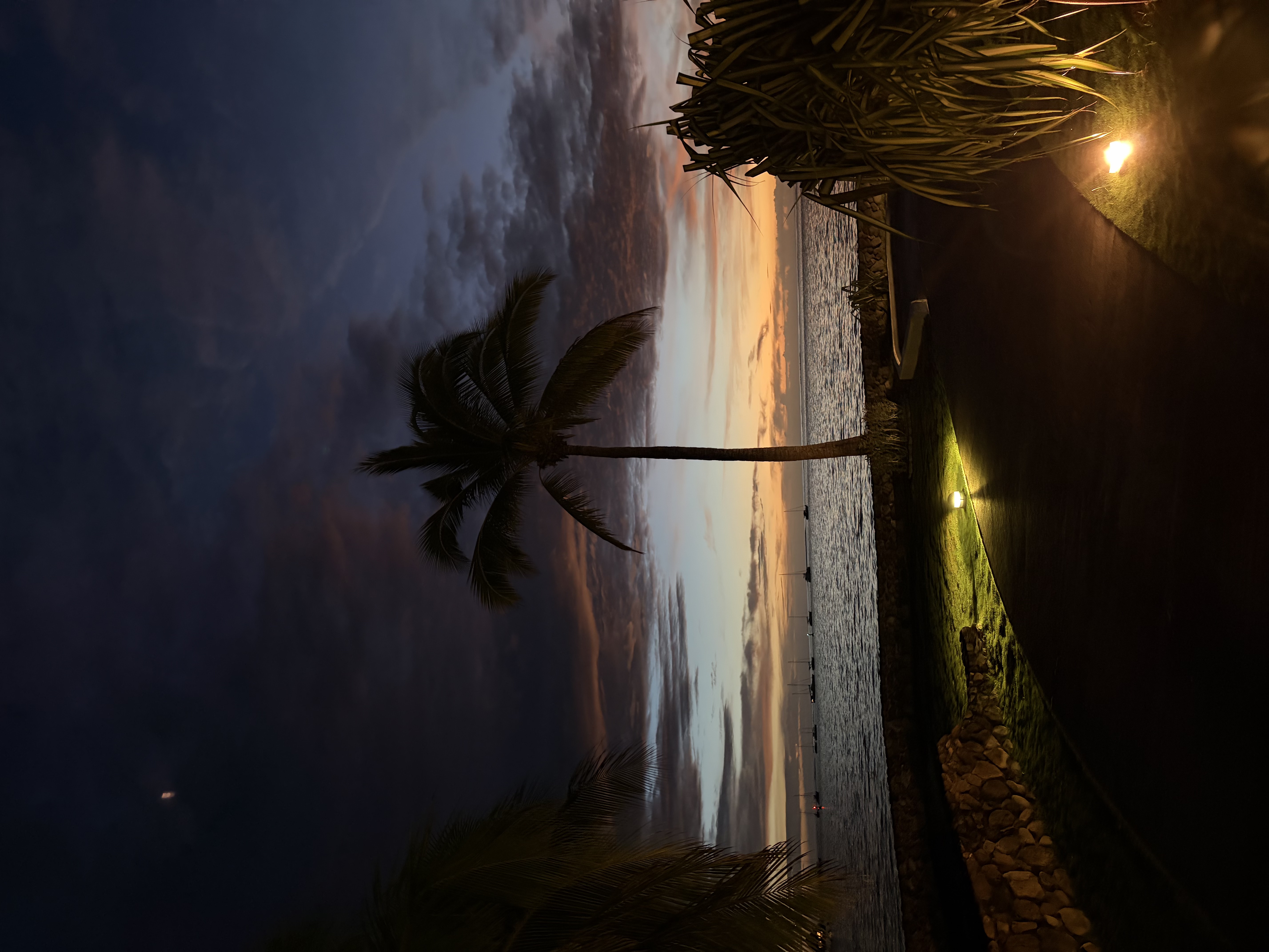 Coucher de soleil Polynésie