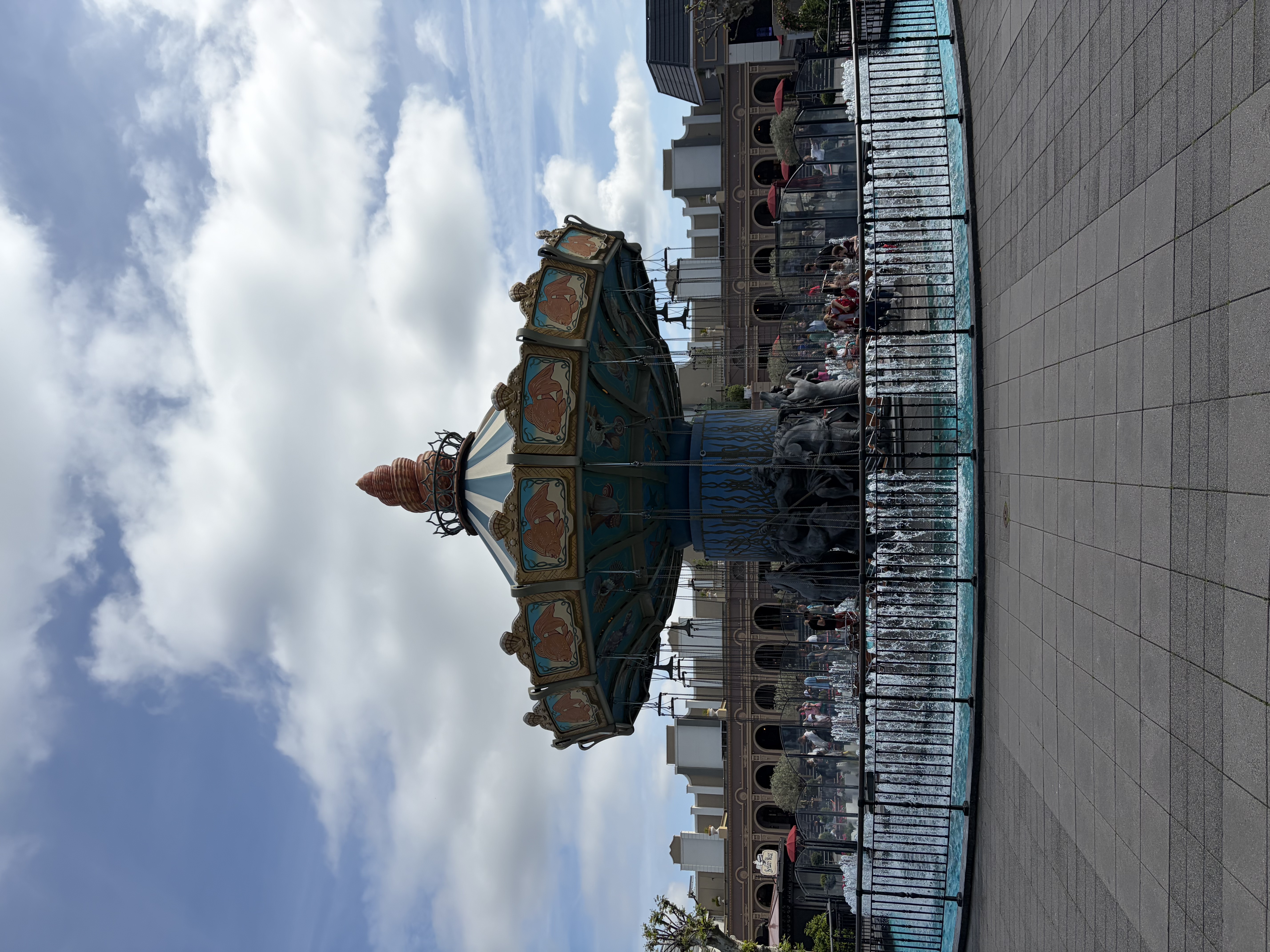 Carrousel fontaine Europa-Park