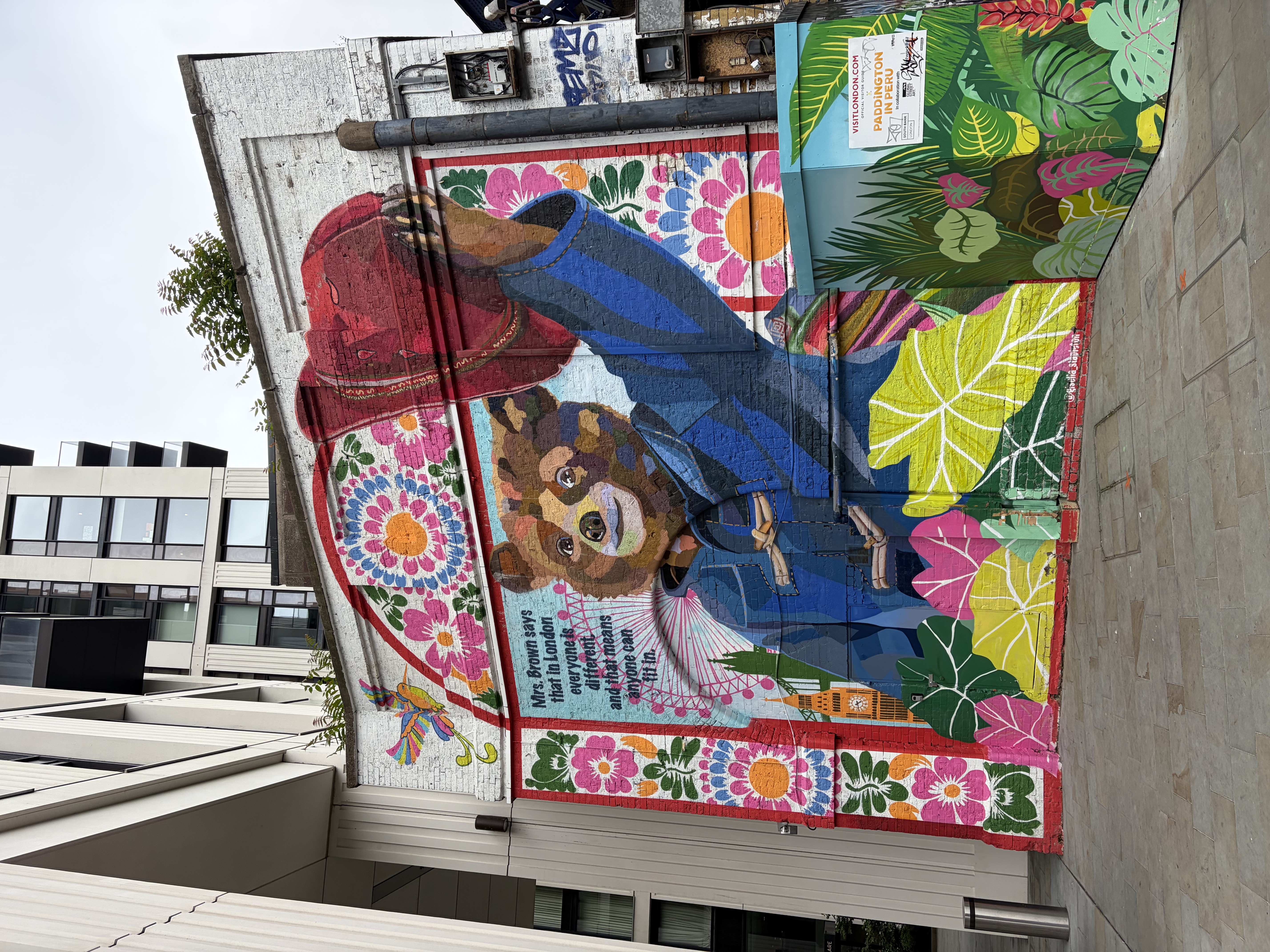 Mural Paddington Bear Londres